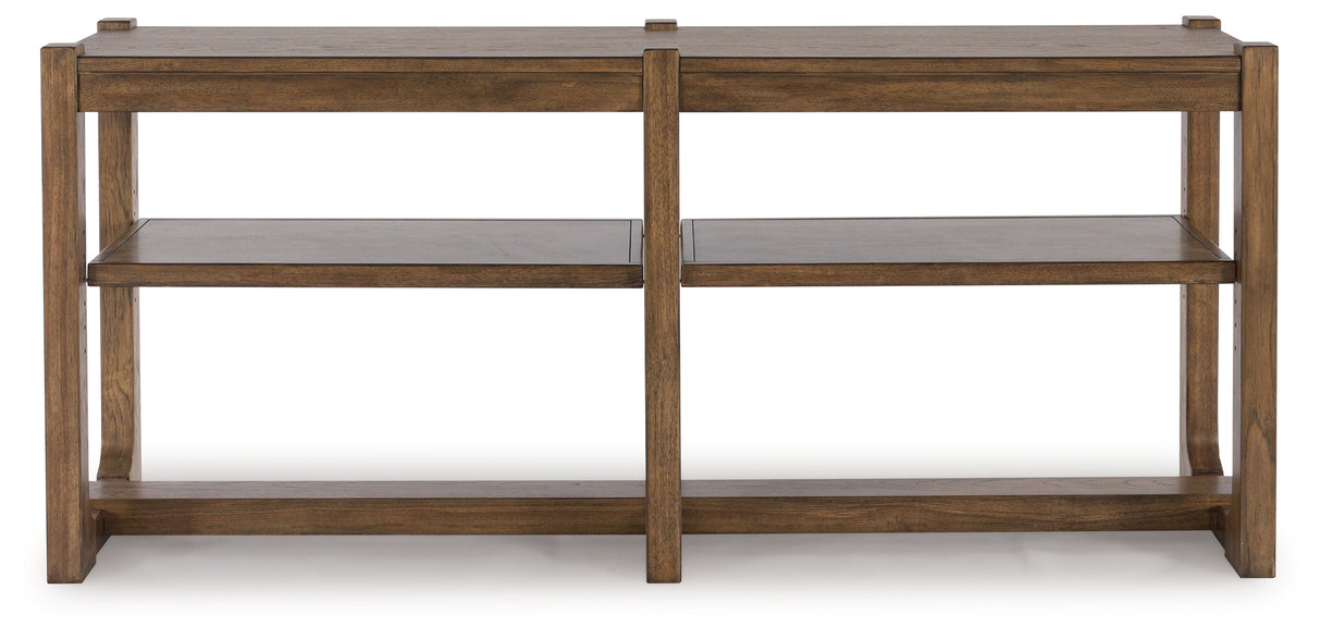 CABALYNN Light Brown Sofa Table from Ashley - Luna Furniture
