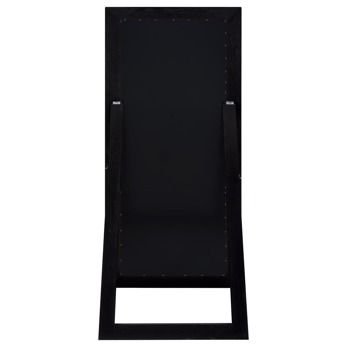Cadence Black Oak Tempered Glass Full Length Standing Mirror from Coaster - Luna Furniture