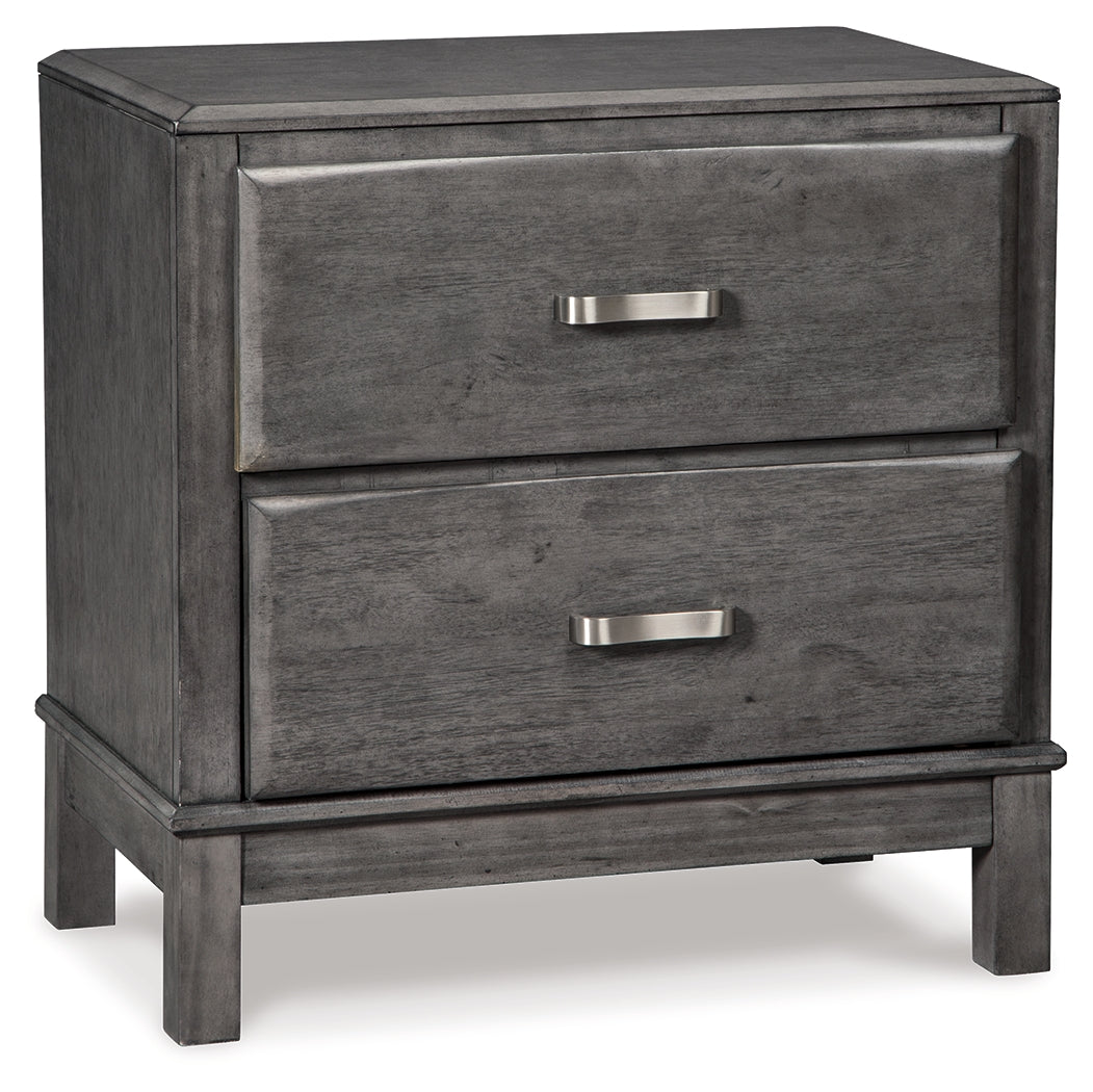 Caitbrook Gray Queen Storage Bed, 2 Chests and 2 Nightstands from Ashley - Luna Furniture