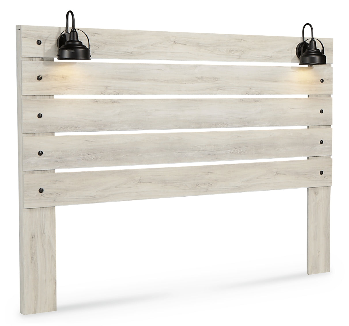 Cambeck King Panel Headboard Bed with Dresser in Whitewash from Ashley - Luna Furniture
