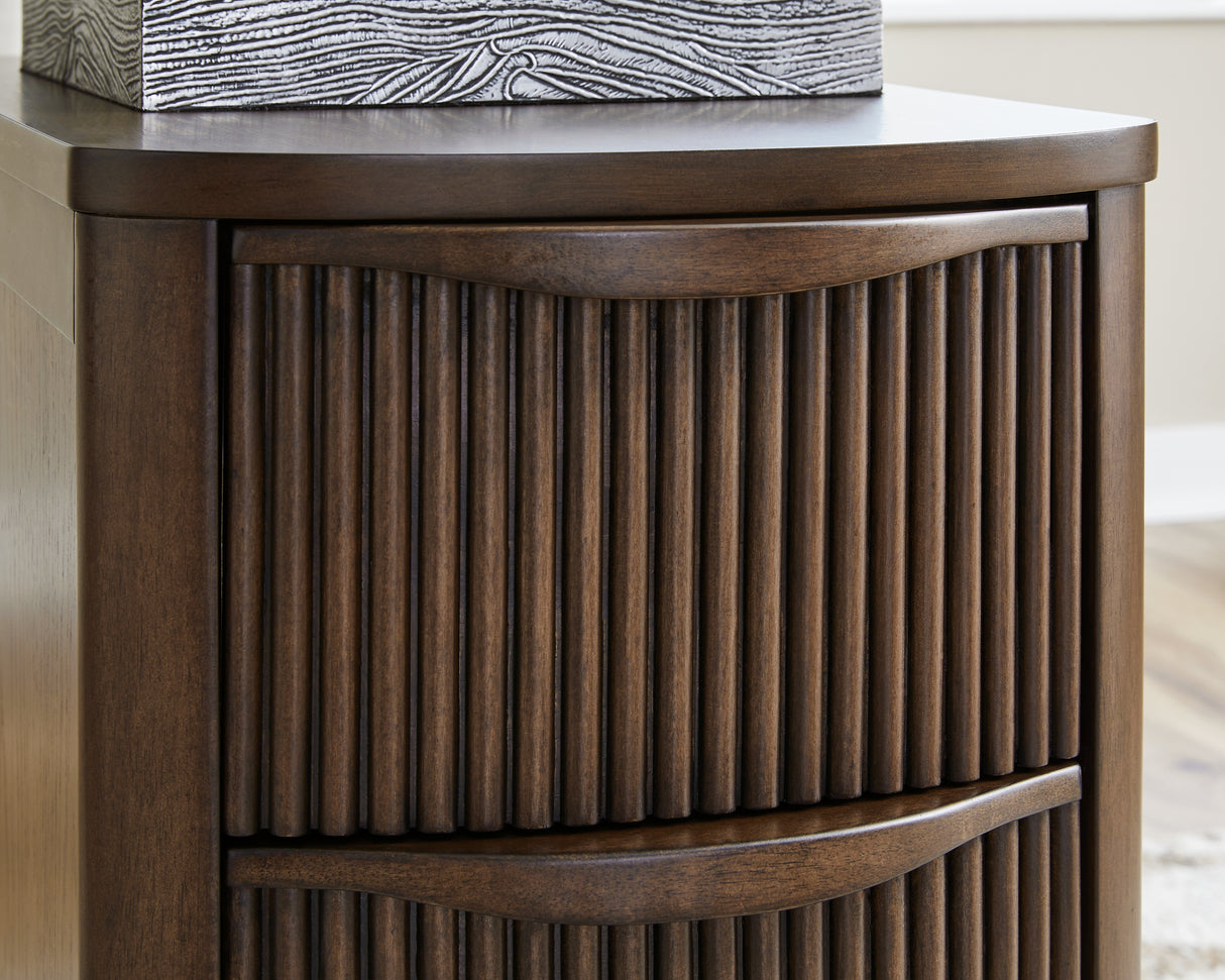 Camdill Dark Brown Chairside End Table from Ashley - Luna Furniture