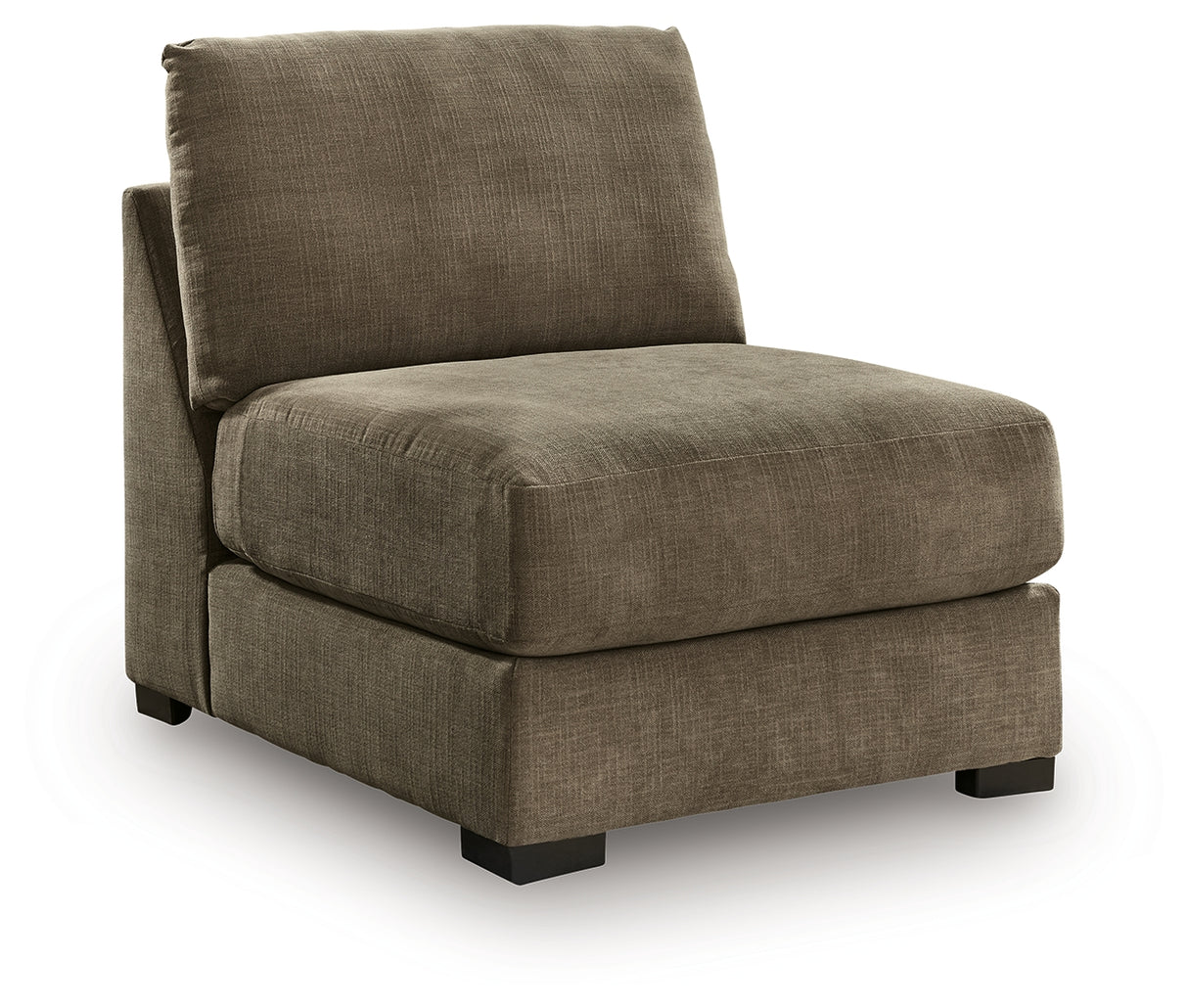 Camellia-Court Coffee Armless Chair from Ashley - Luna Furniture