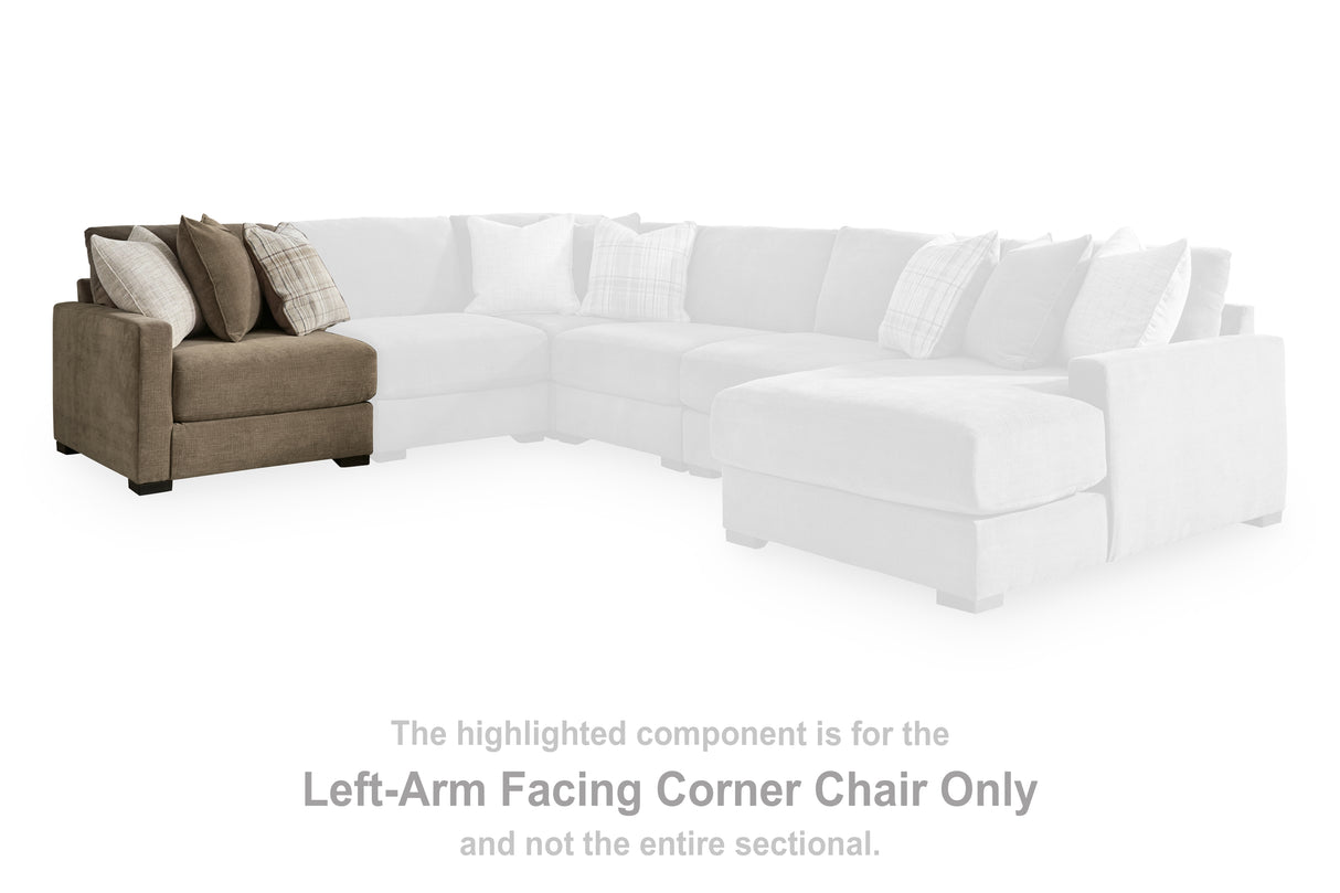 Camellia-Court Coffee Left-Arm Facing Corner Chair from Ashley - Luna Furniture