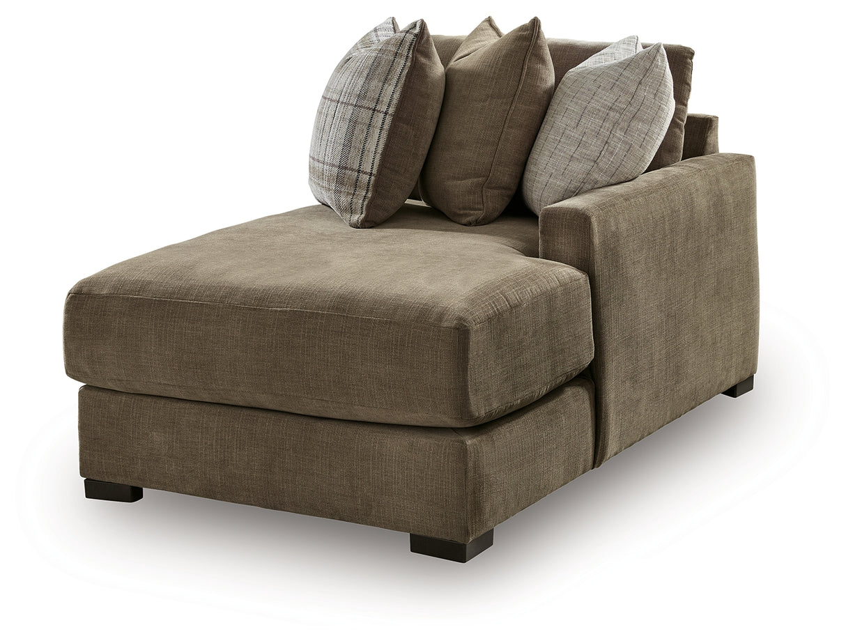Camellia-Court Coffee Right-Arm Facing Corner Chaise from Ashley - Luna Furniture