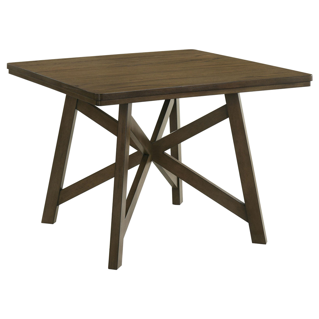 Canfield Brown Square Counter Height Dining Table from Coaster - Luna Furniture