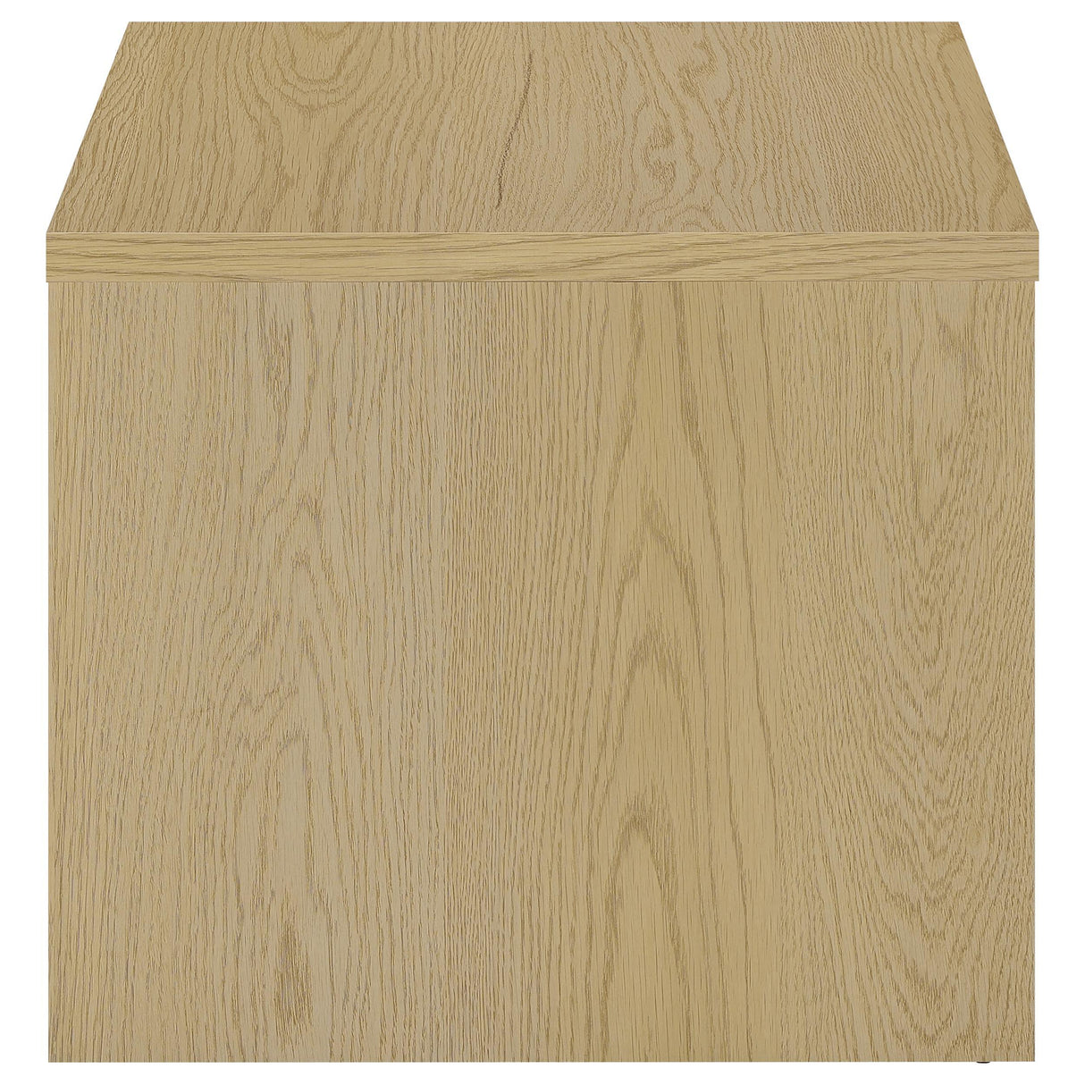 Canoga Light Oak Engineered Wood Accent Side End Table from Coaster - Luna Furniture
