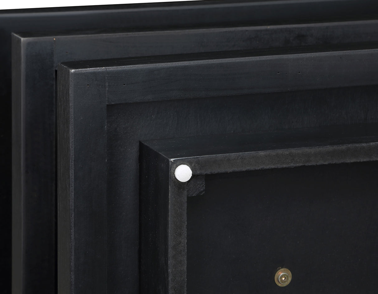 Canyon End Table, Black from Steve Silver - Luna Furniture