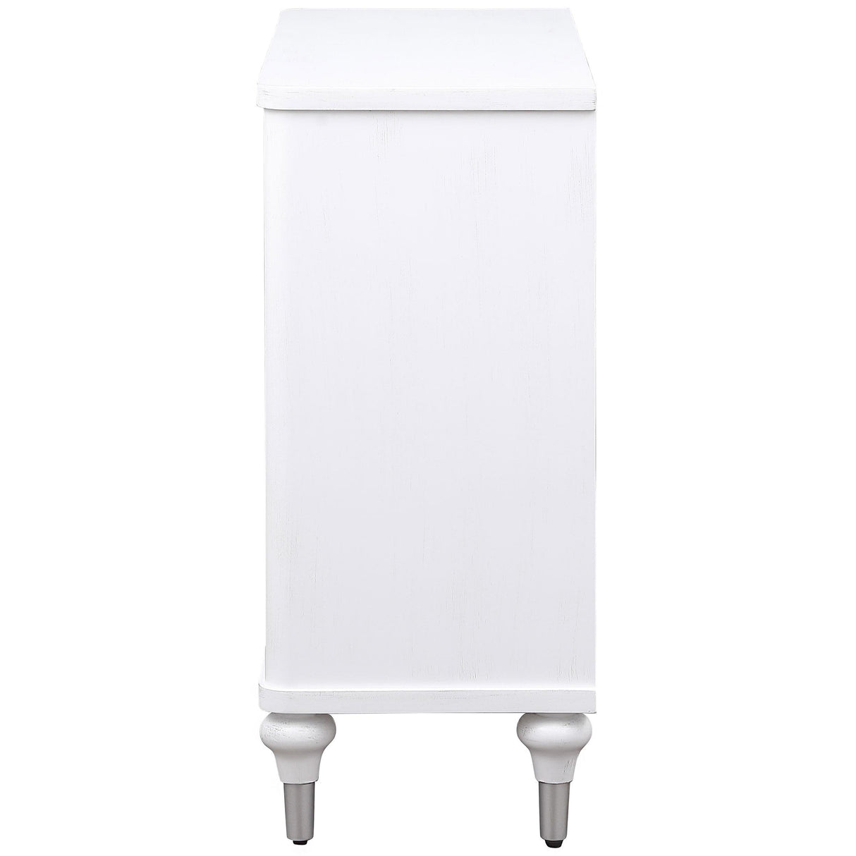 Cardella Distressed White 2-Door Mandala Accent Cabinet from Coaster - Luna Furniture