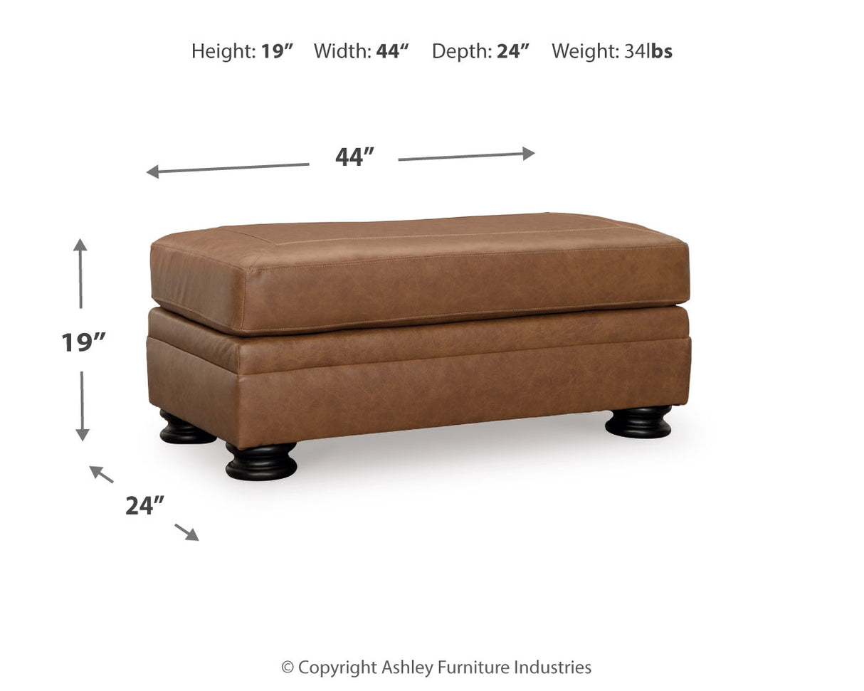 Carianna Sofa, Loveseat, Chair and Ottoman in Caramel from Ashley - Luna Furniture