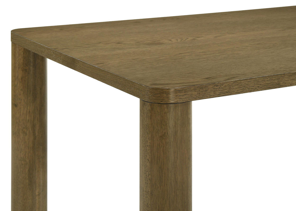 Castlewood 7-piece 71-inch Rectangular Dining Set Brown Oak from Coaster - Luna Furniture