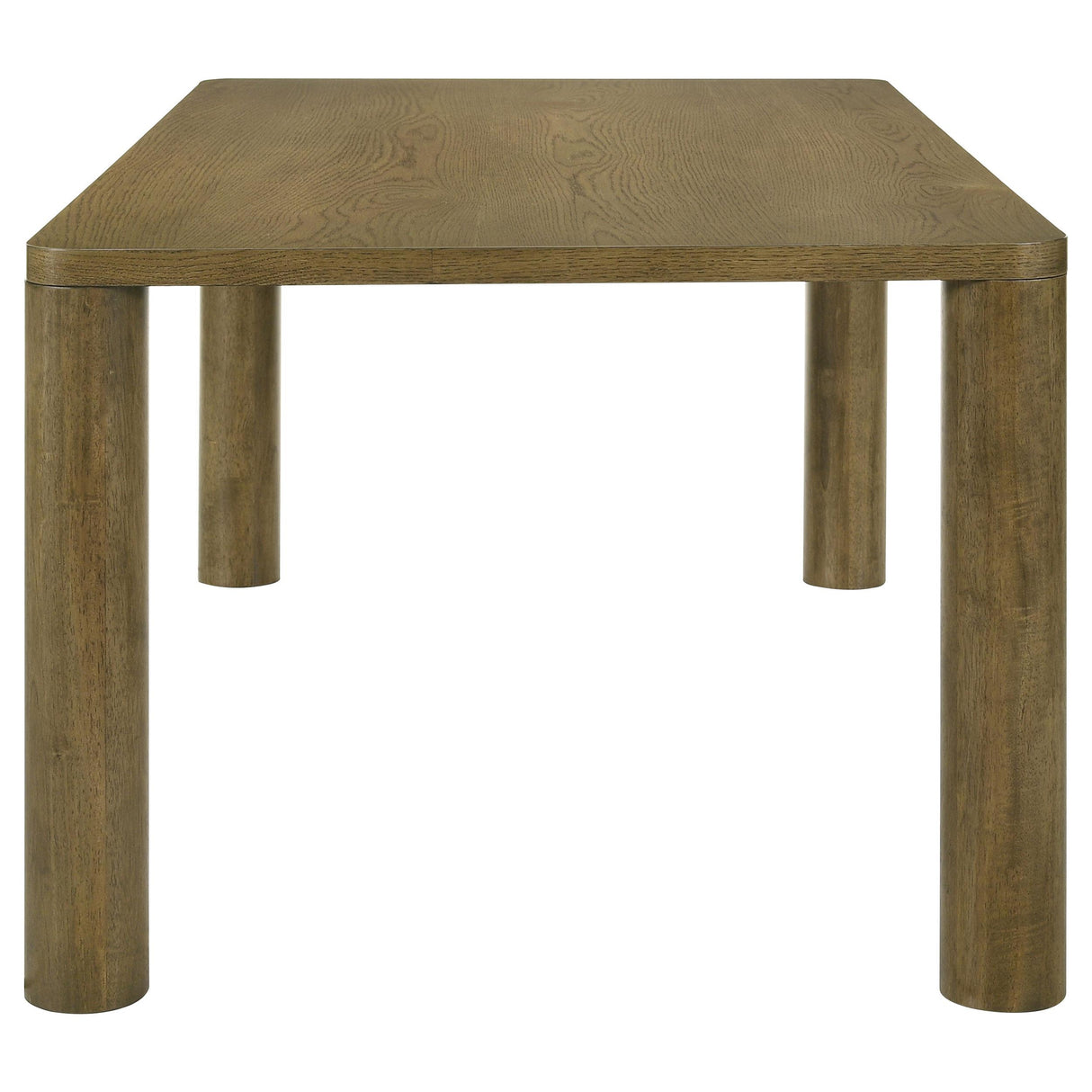 Castlewood 7-piece 71-inch Rectangular Dining Set Brown Oak from Coaster - Luna Furniture