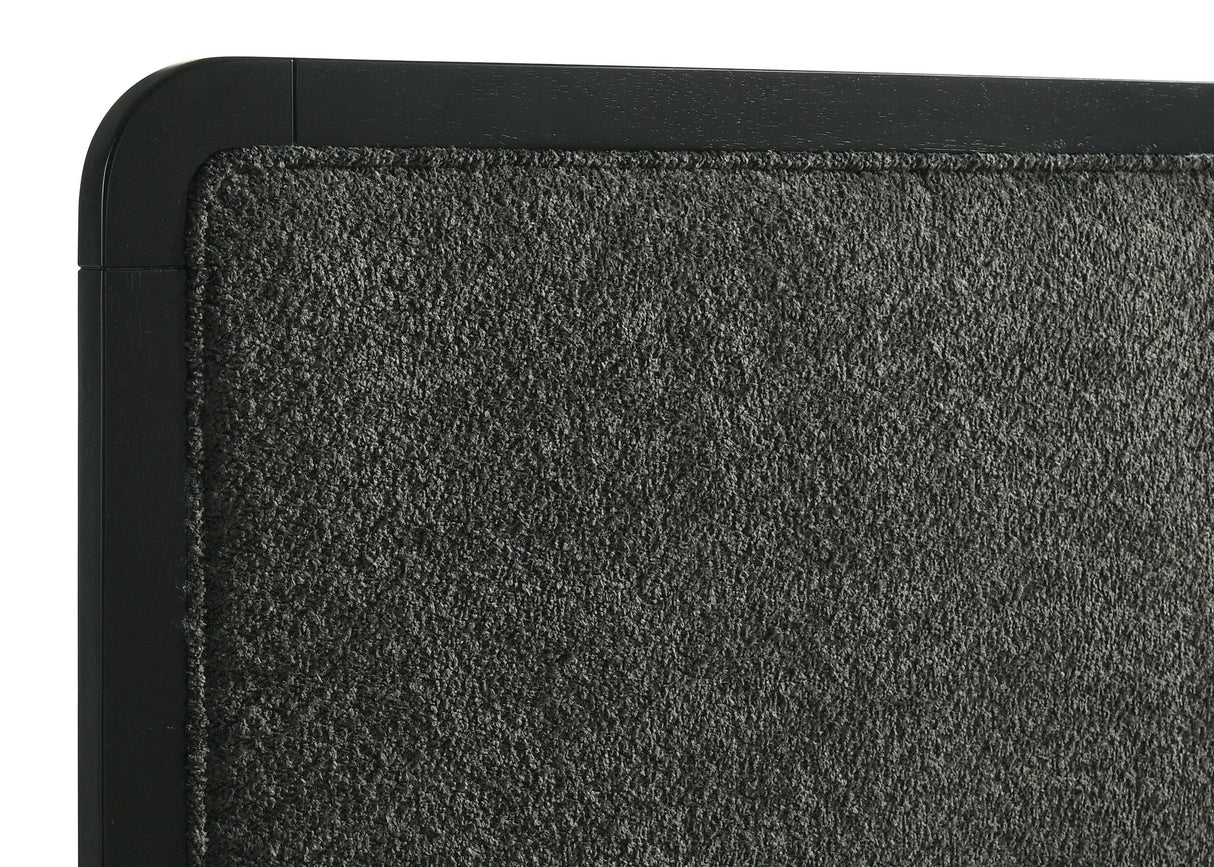 Cavelle Black 4-Piece Eastern King Bedroom Set from Coaster - Luna Furniture