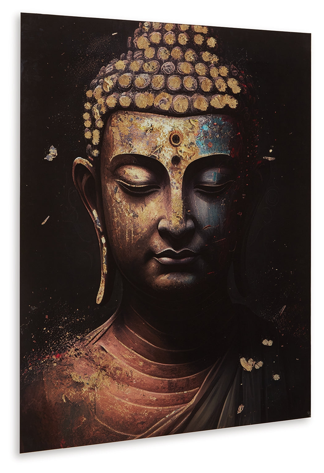 Caymoore Black/Gold Finish Wall Art from Ashley - Luna Furniture