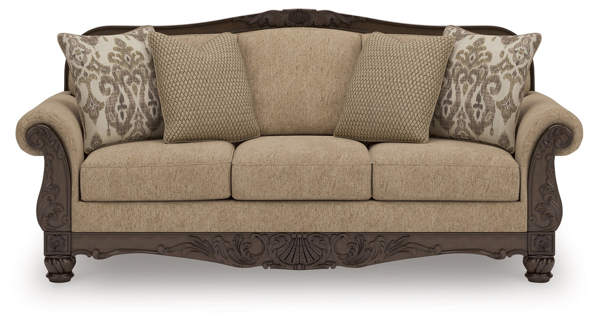 Chelsworth Sofa and Loveseat in Golden from Ashley - Luna Furniture