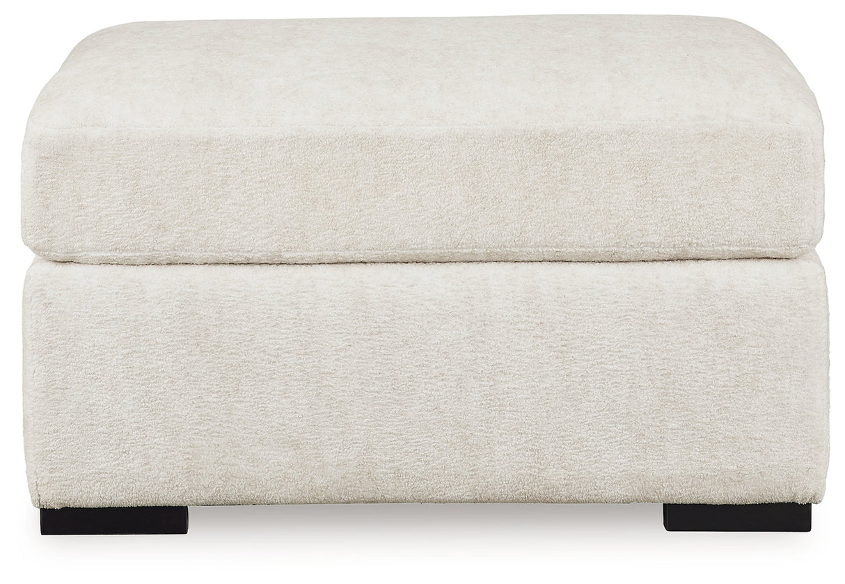 Chessington Ivory 4-Piece Sectional with Ottoman in Ivory from Ashley - Luna Furniture