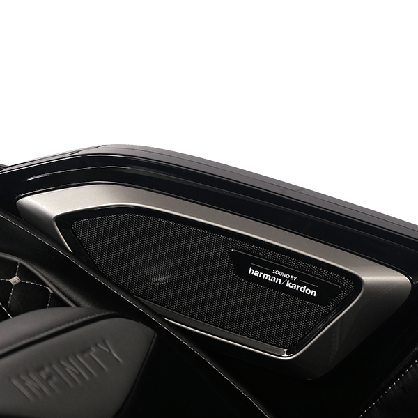 Circadian 4D DualFlex Massage Chair - Black/Black from Infinity - Luna Furniture
