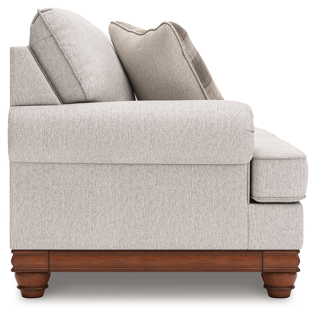 Clearbrooke Sofa and Loveseat in Sandstone from Ashley - Luna Furniture