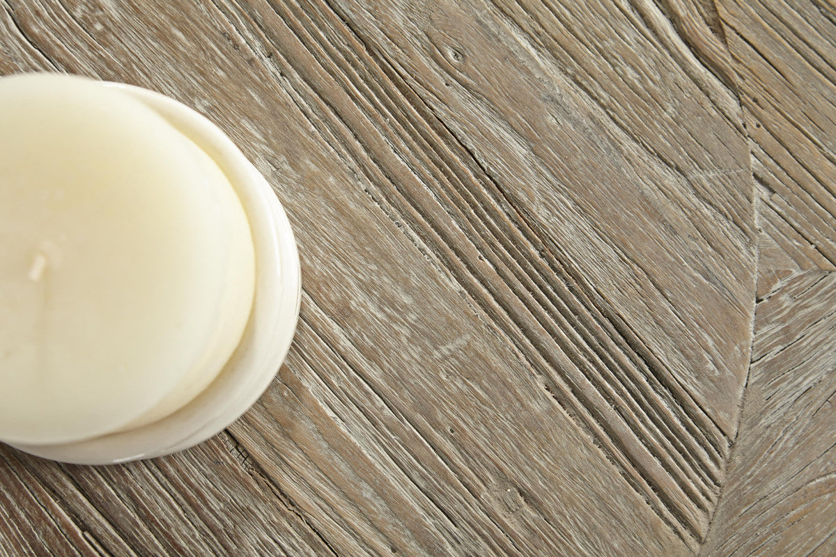 Clover Coffee Table in Smoke Gray Elm from Essentials For Living - Luna Furniture