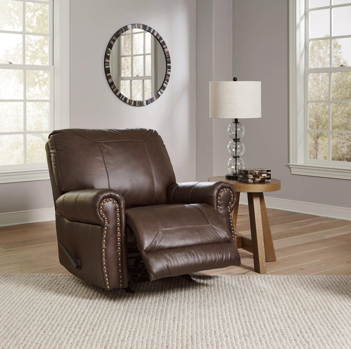 Colleton Sofa, Loveseat and Recliner in Dark Brown from Ashley Furniture - Luna Furniture