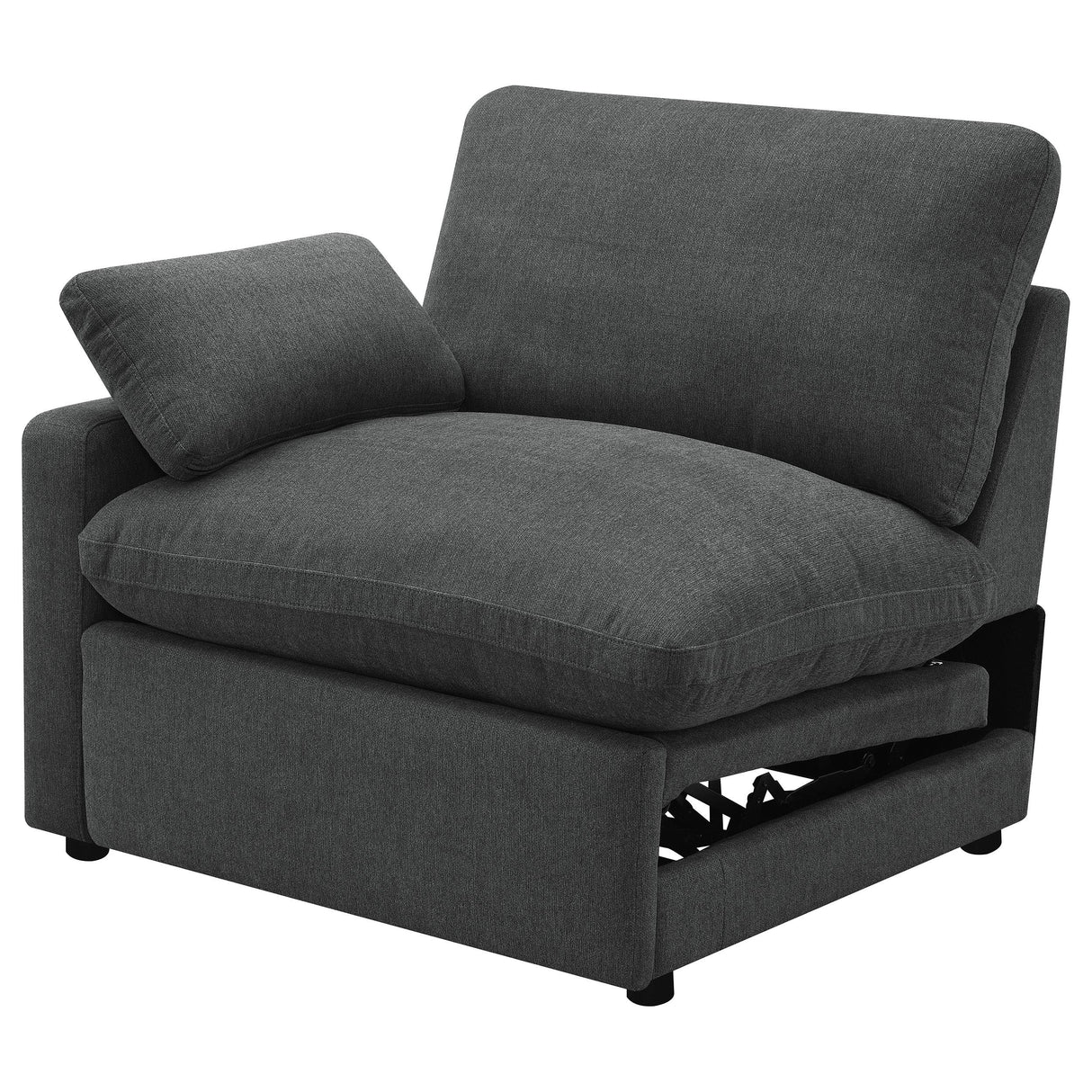 Collins Modular LAF Power Recliner Dark Grey from Coaster - Luna Furniture