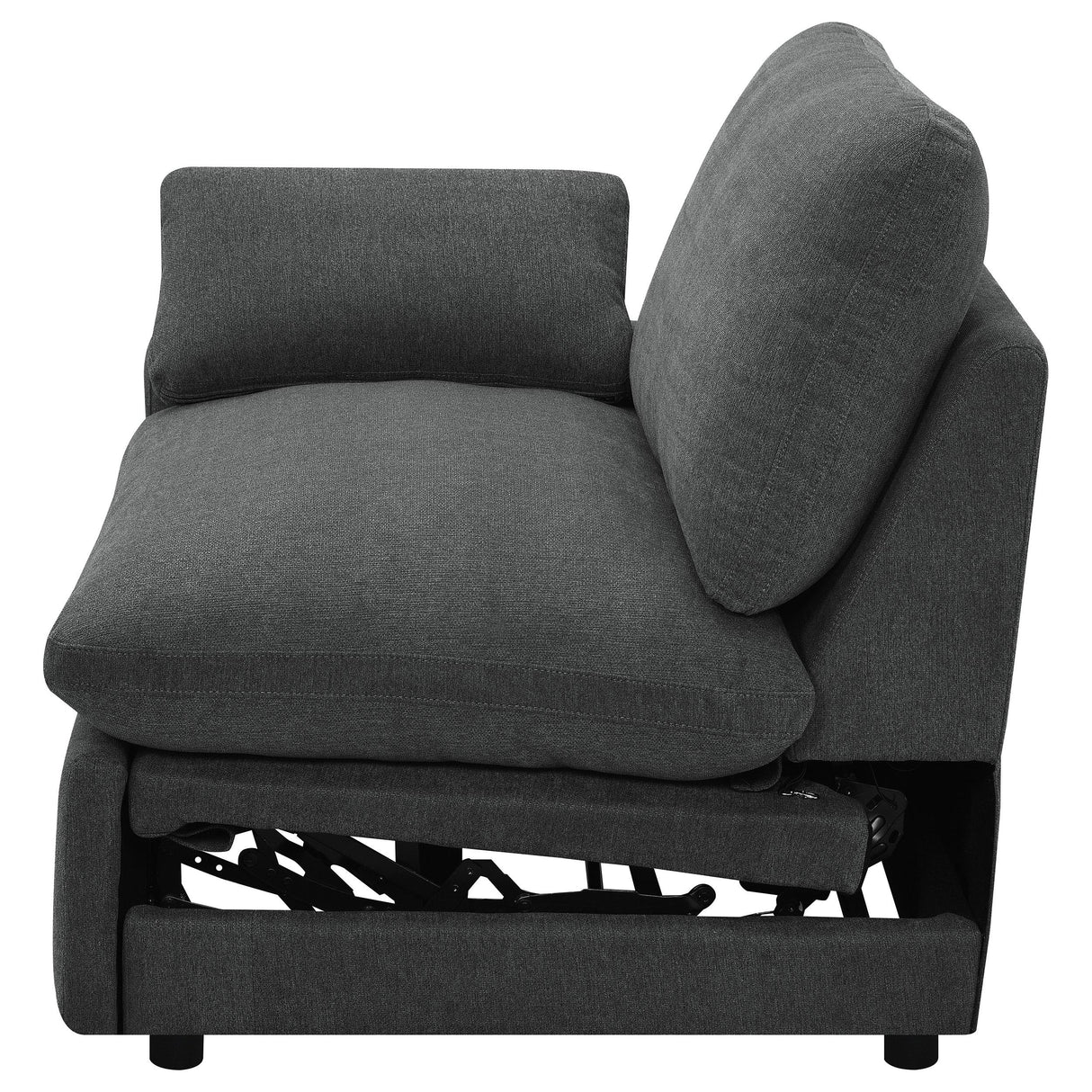 Collins Modular LAF Power Recliner Dark Grey from Coaster - Luna Furniture