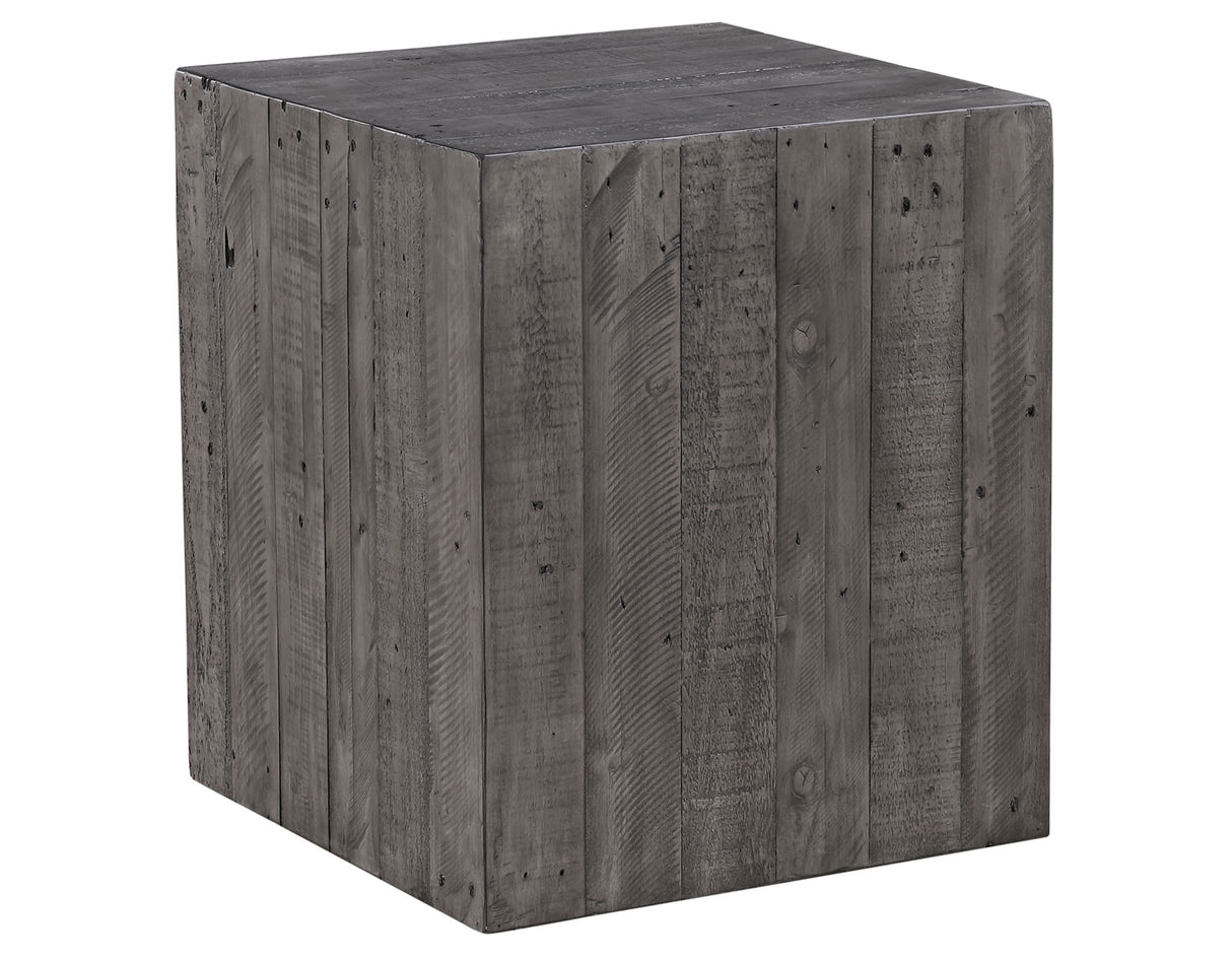 Colson Reclaimed Solid Pine End Table from Steve Silver - Luna Furniture