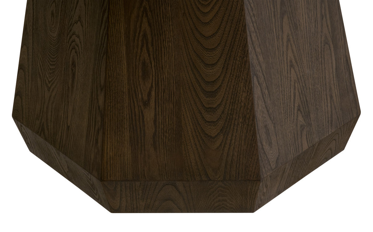 Coulter 54" Round Dining Table in Burnished Brown Ash from Essentials For Living - Luna Furniture