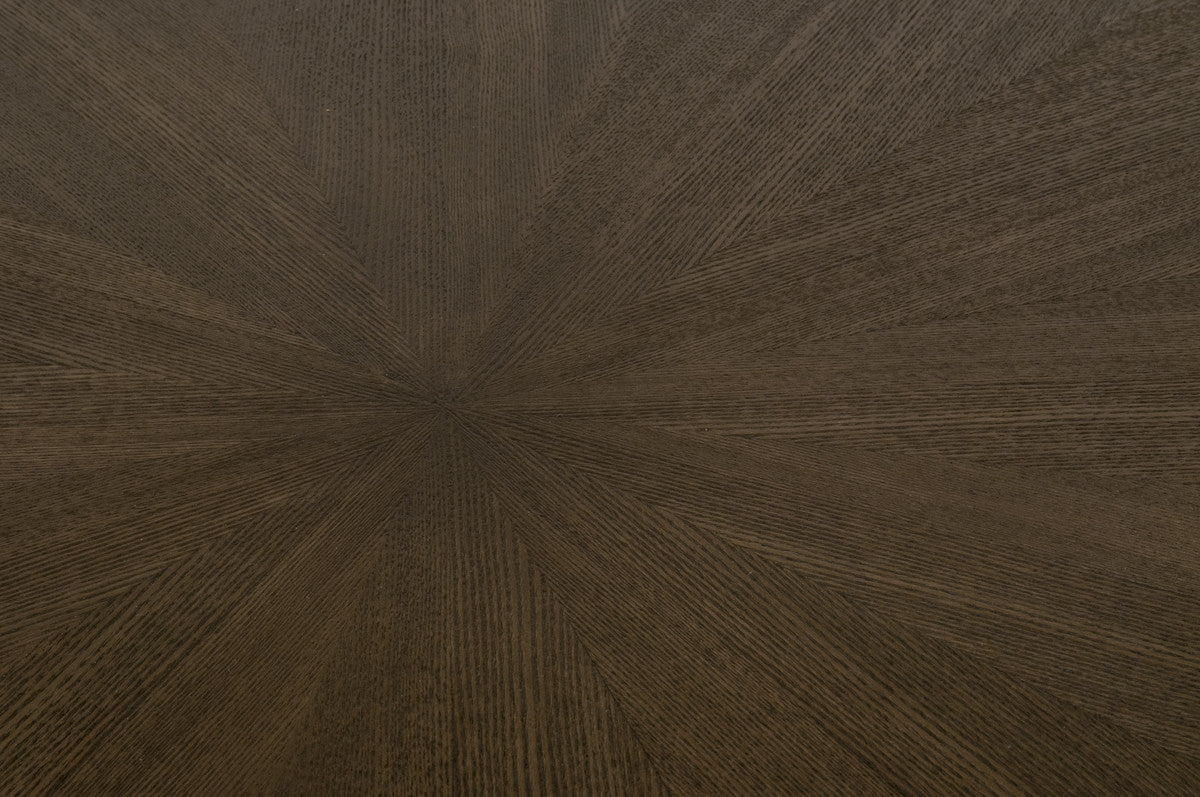 Coulter 54" Round Dining Table in Burnished Brown Ash from Essentials For Living - Luna Furniture