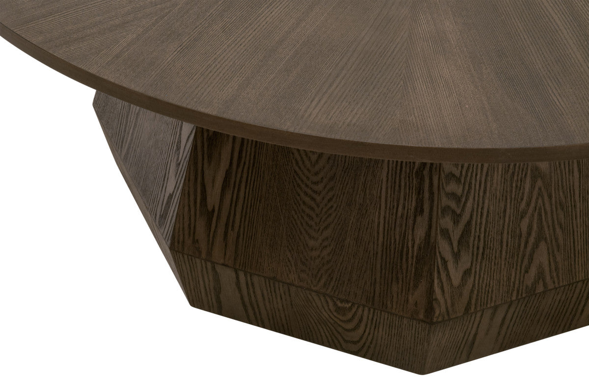Coulter Coffee Table in Burnished Brown Ash from Essentials For Living - Luna Furniture