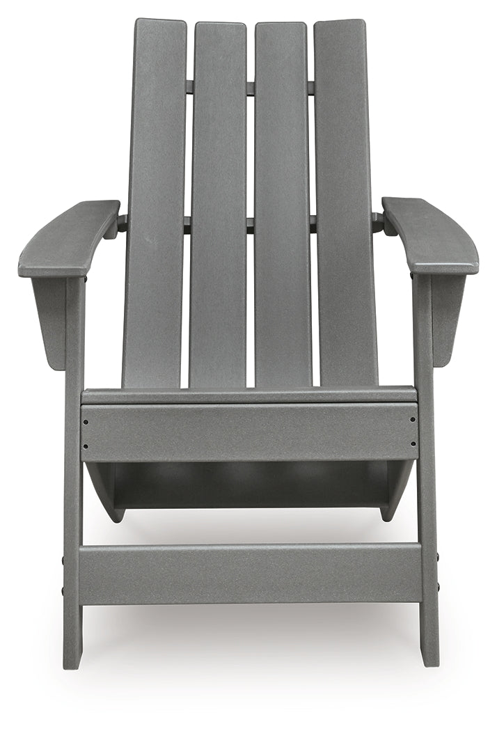 Cove Beach 2 Adirondack Chairs in Gray from Ashley - Luna Furniture