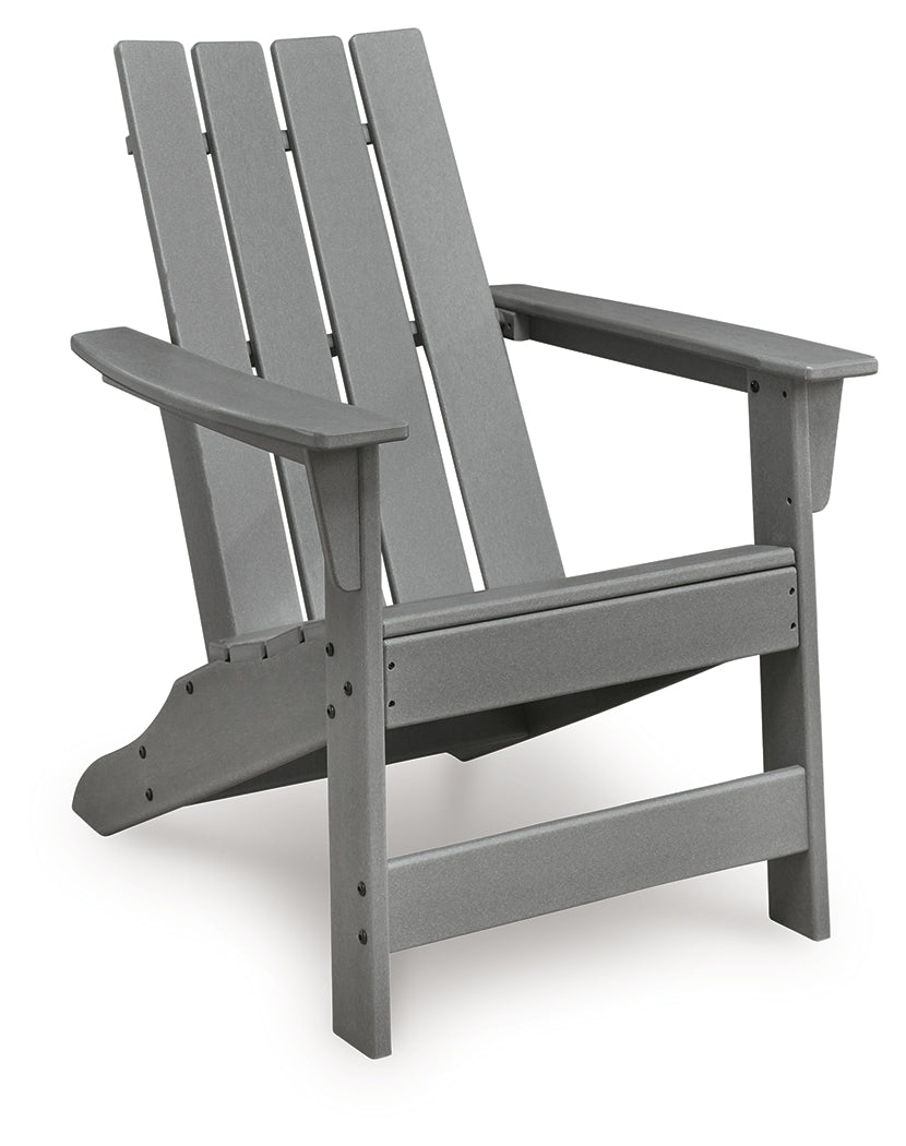Cove Beach 2 Adirondack Chairs in Gray from Ashley - Luna Furniture