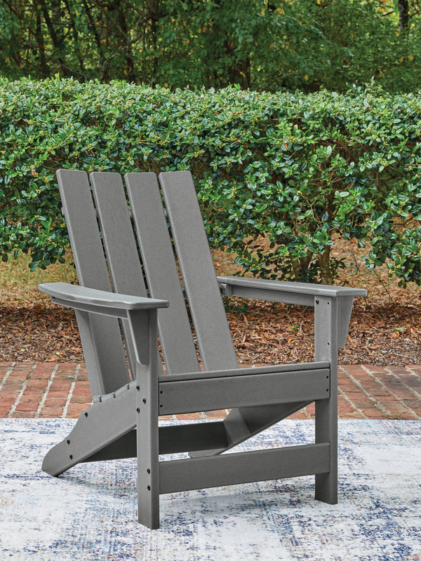 Cove Beach Gray Adirondack Chair