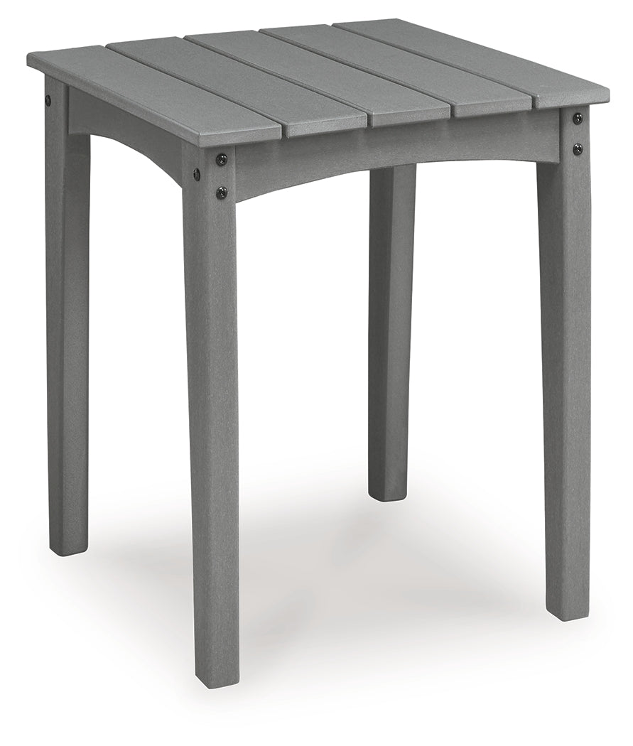 Cove Beach Gray Outdoor End Table from Ashley - Luna Furniture