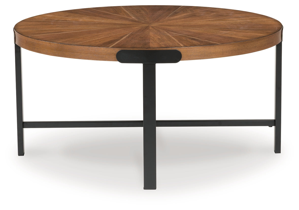 Crosstrail Brown Table (Set of 3) from Ashley - Luna Furniture