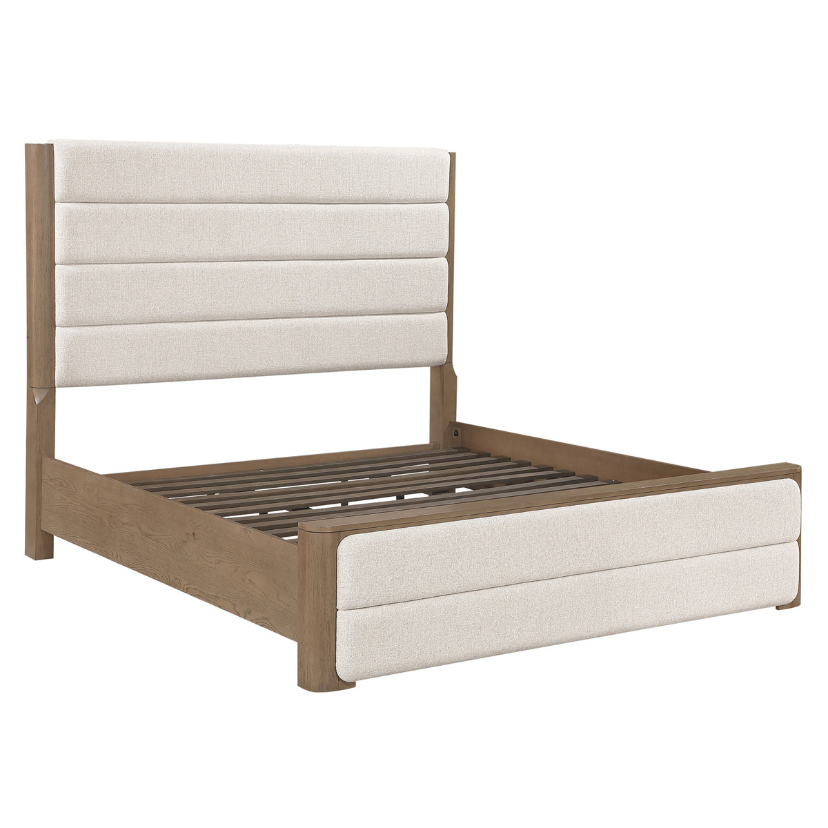 Theo Brown 4-Piece King Upholstered Bedroom Set from Steve Silver - Luna Furniture