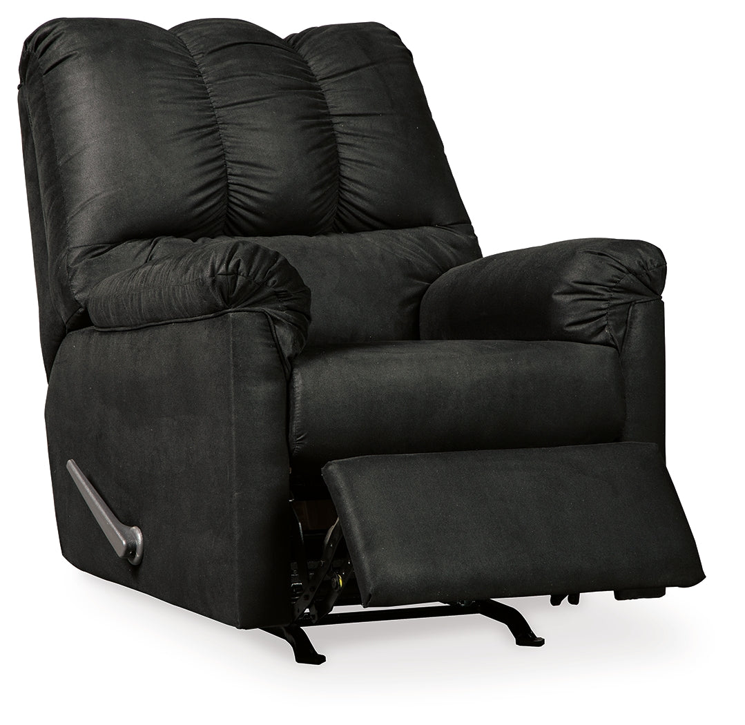 Darcy Black Loveseat and 2 Recliners from Ashley - Luna Furniture