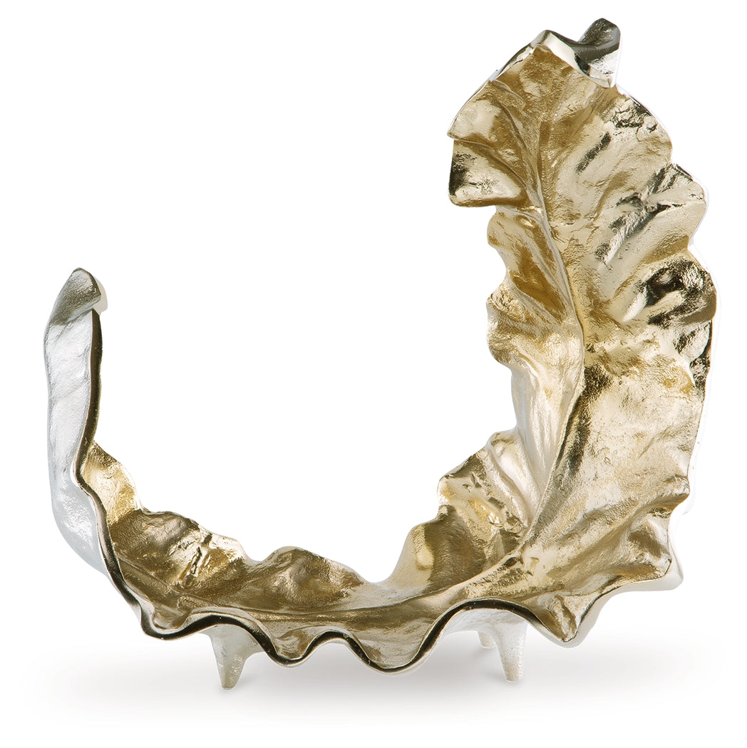 Darinsen Gold/Silver Finish Sculpture from Ashley - Luna Furniture