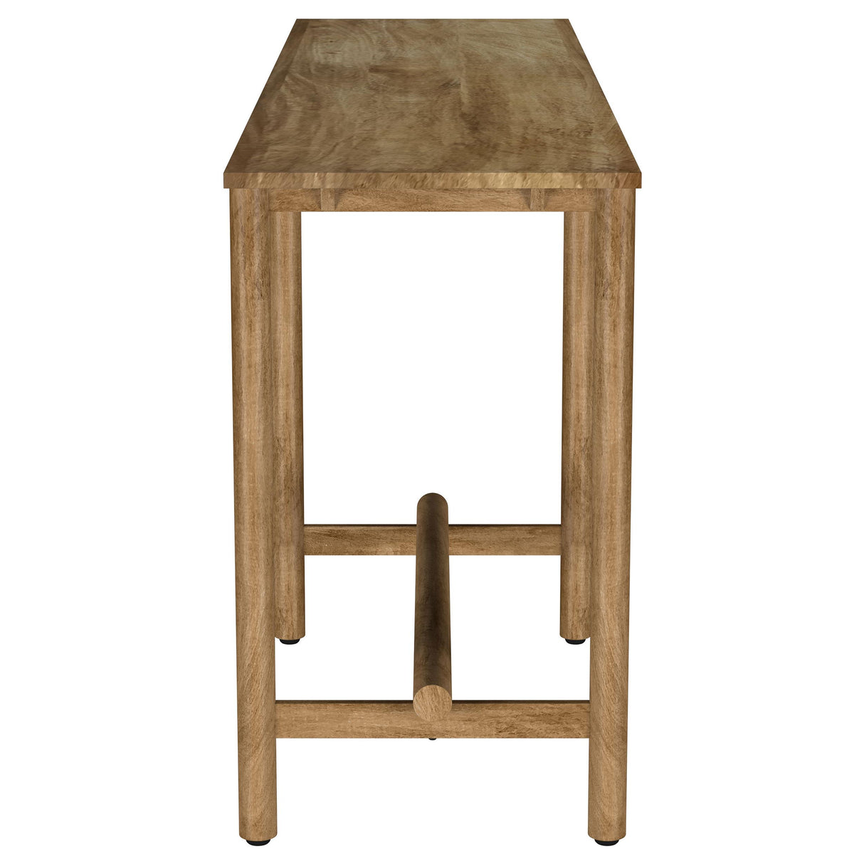 Darius Natural Mango Solid Wood Entryway Console Table from Coaster - Luna Furniture