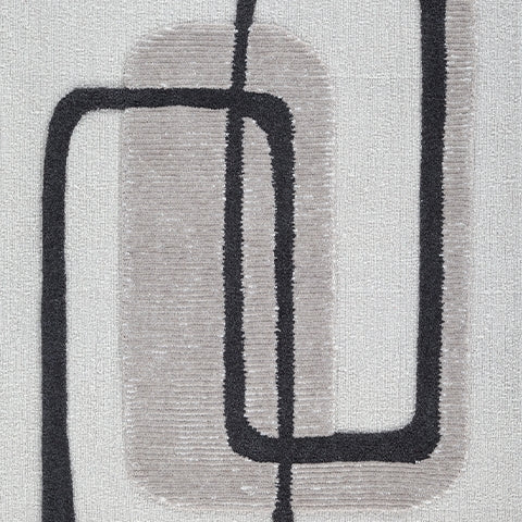 Davismour Ivory/Taupe/Charcoal Medium Rug from Ashley Furniture - Luna Furniture