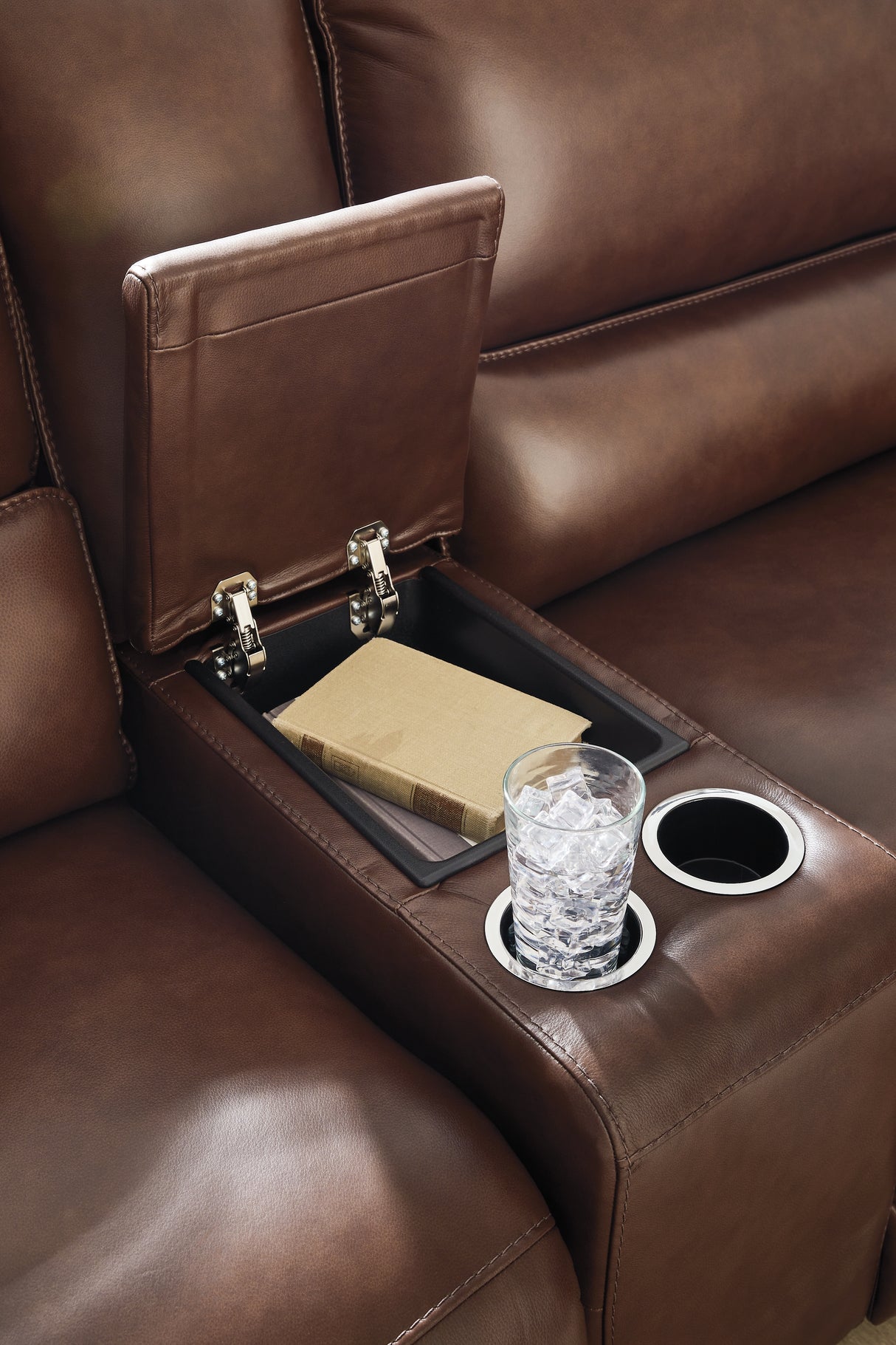 DeepWakes Canyon 3-Piece Power Reclining Sectional with Chaise from Ashley - Luna Furniture