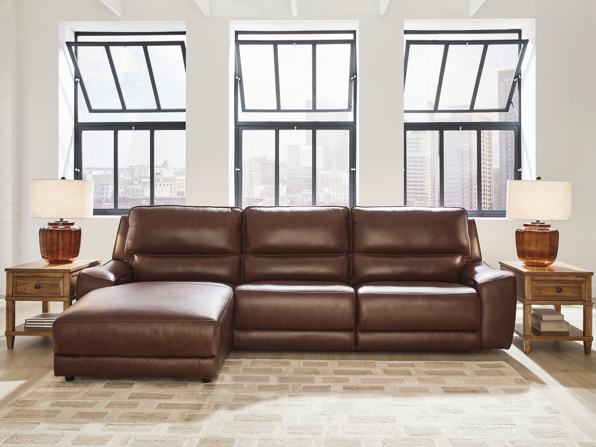 DeepWakes Canyon 3-Piece Reclining Sofa Chaise from Ashley - Luna Furniture