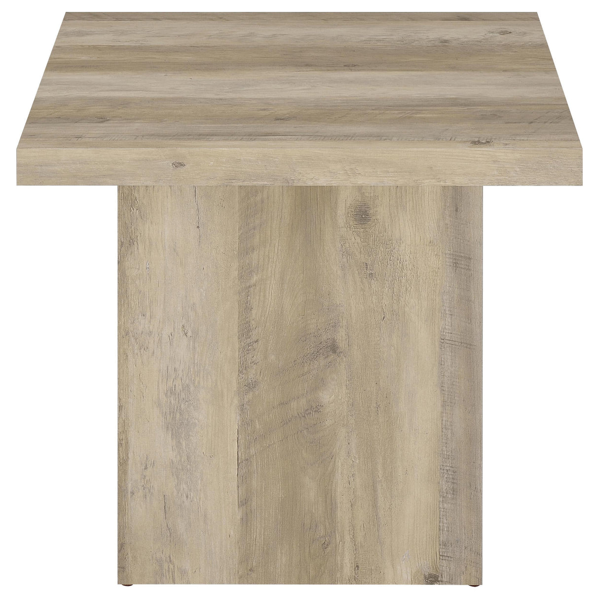 Devar Distressed Pine 3-Piece Square Coffee End Table Set from Coaster - Luna Furniture