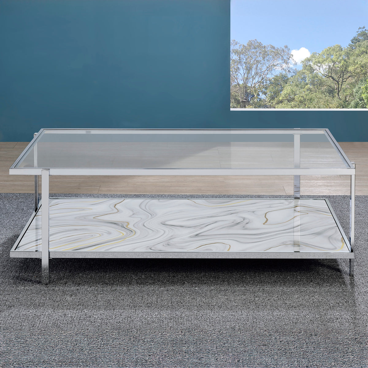 Mika Coffee Table from Steve Silver - Luna Furniture