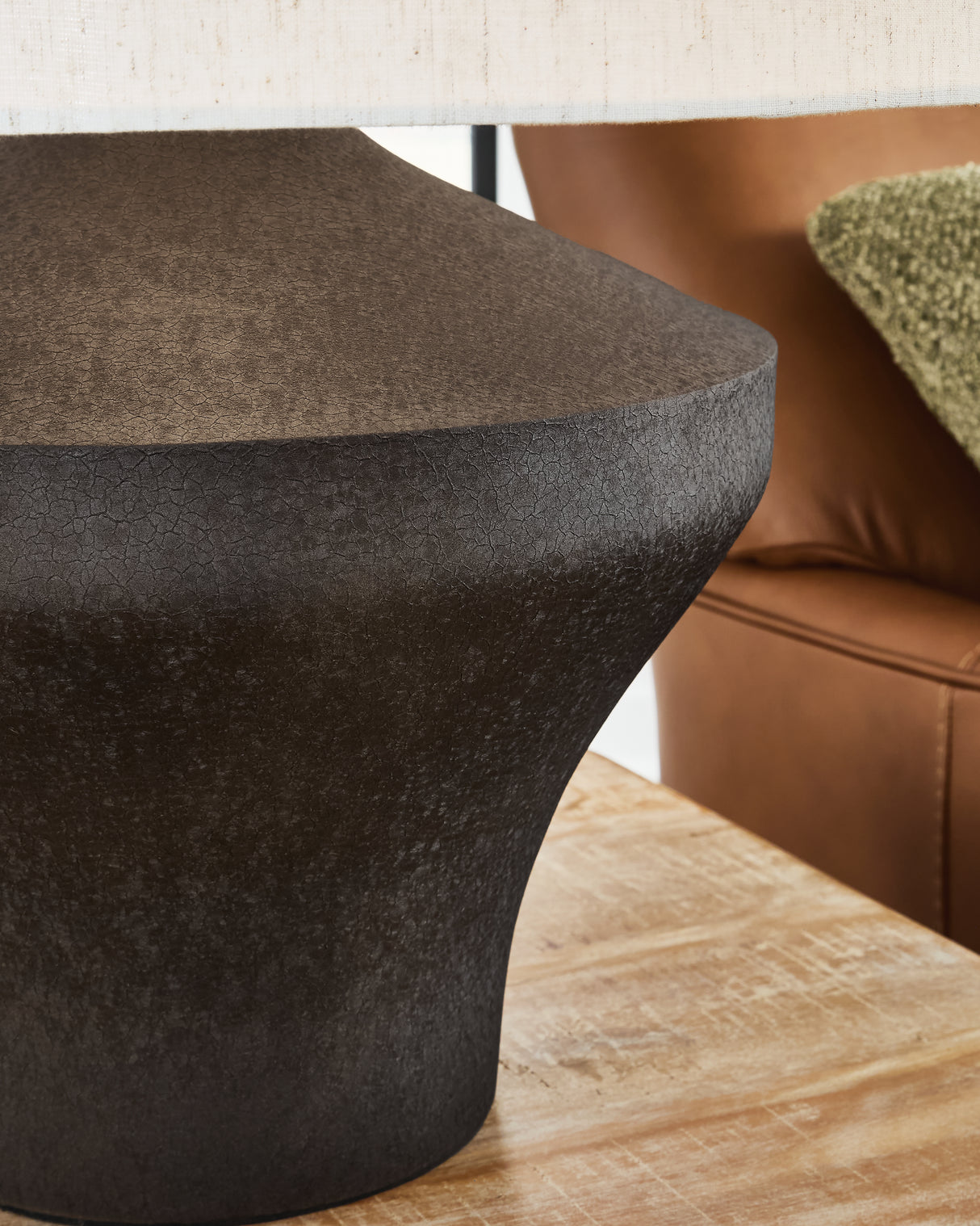 Dolanham Distressed Brown Table Lamp from Ashley - Luna Furniture