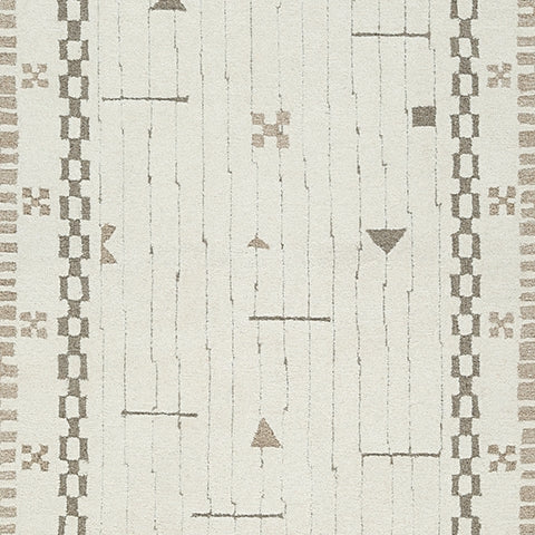 Dot Cream/Brown/Taupe Medium Rug from Ashley Furniture - Luna Furniture