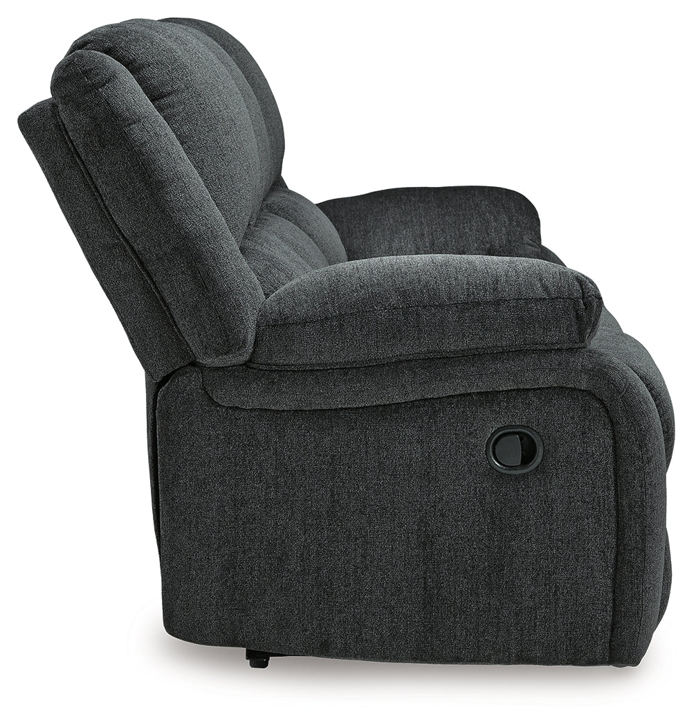 Draycoll Reclining Sofa and Power Recliner from Ashley - Luna Furniture