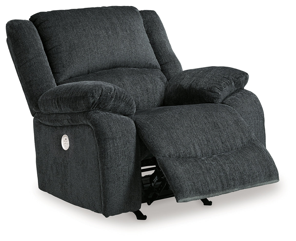 Draycoll Slate Power Reclining Loveseat and Power Recliner from Ashley - Luna Furniture