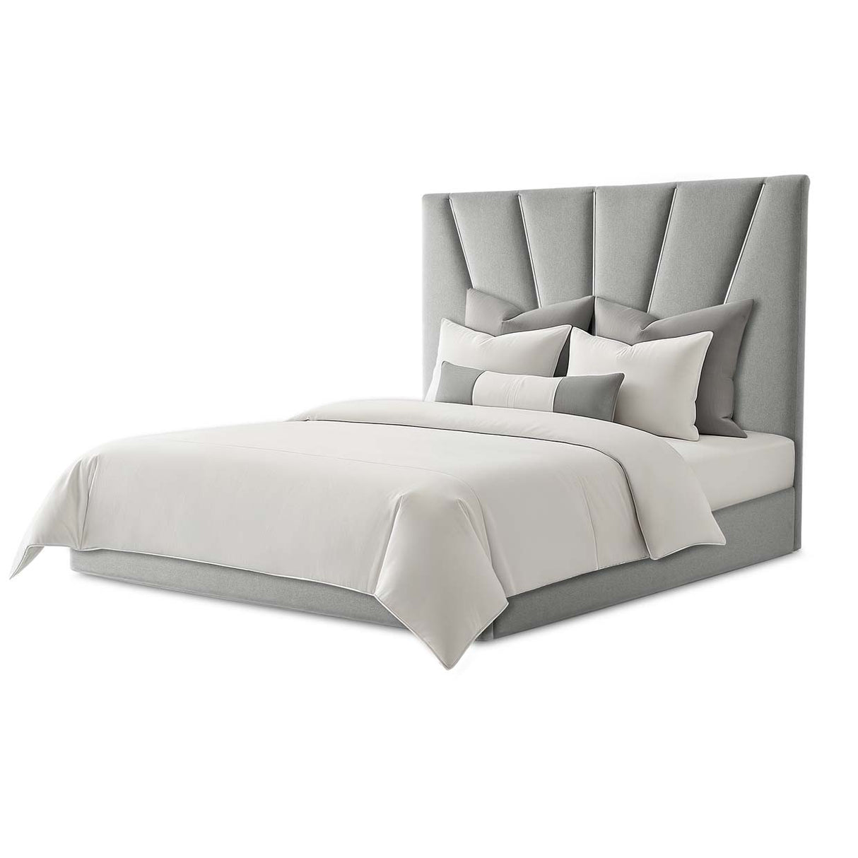 Decorative Rose Bed Rose Queen Lift Up Storage Bed from Michael Amini - Luna Furniture
