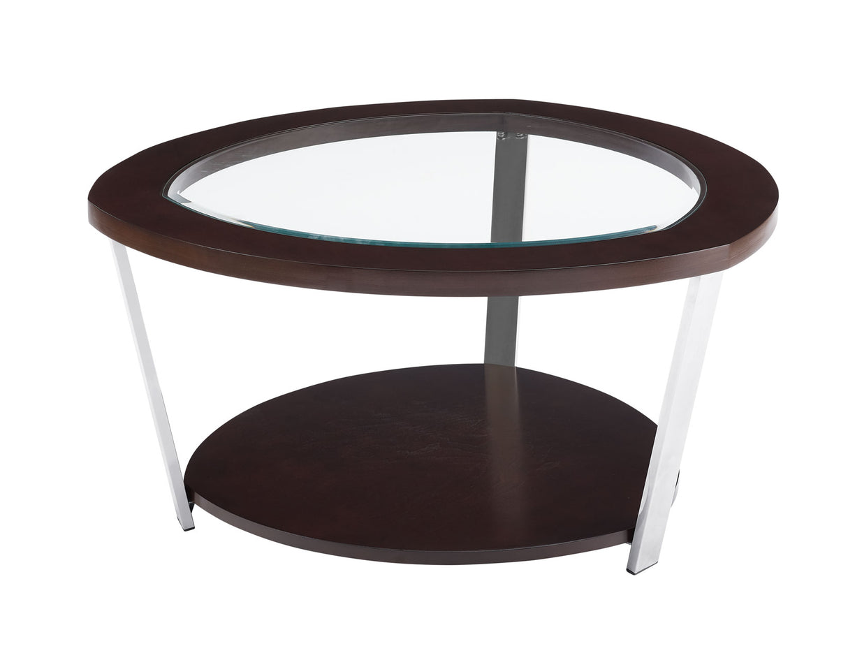 Duncan Espresso Cocktail Table from Steve Silver - Luna Furniture