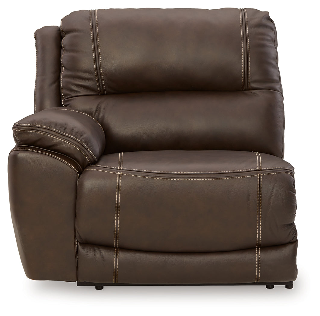 Dunleith 3-Piece Reclining Sofa and 3-Piece Loveseat with Console from Ashley - Luna Furniture